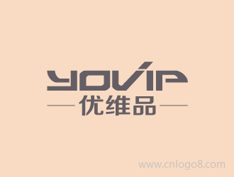 优维品/yovip标志设计