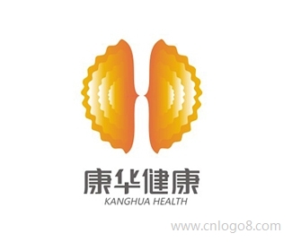康华健康logo设计标志设计