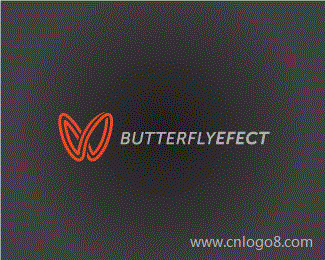 蝴蝶标识标志设计
