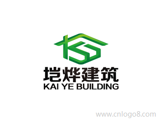 垲烨建筑企业标志