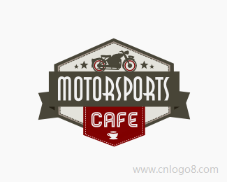 赛车咖啡馆LOGO标志