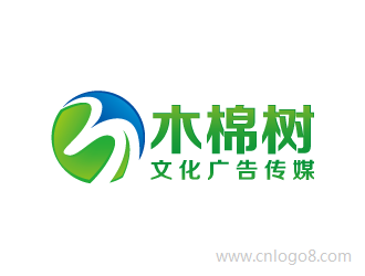 木棉树文化广告传媒公司标志设计