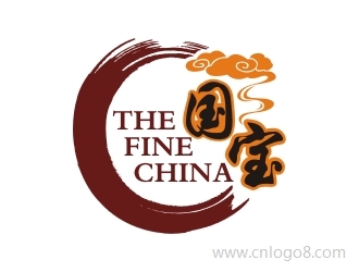 国宝 THE FINE CHINA标志设计