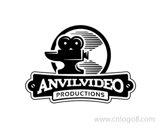 Anvilvideo电影制片厂标志设计