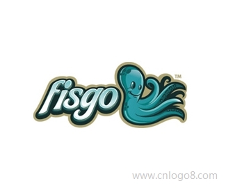 Fisgo小章鱼标志设计