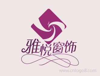 雅悦窗饰企业标志