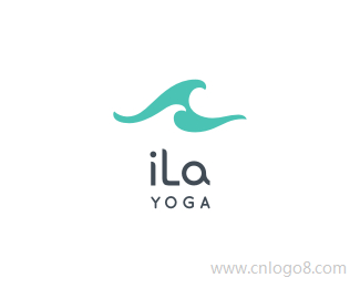 ILA瑜伽标志设计