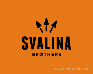 Svalina兄弟标志设计