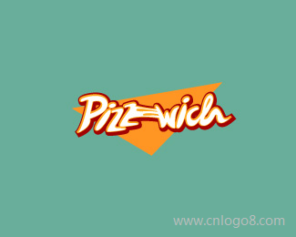 Pizzwich三明治标志