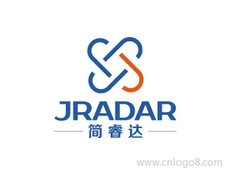 中文：简睿达；英文：JRADAR商标设计