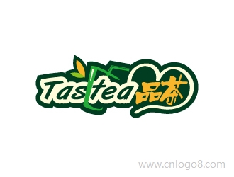 英文：Tastea     中文：品茶（爱心的图案）语商标设计
