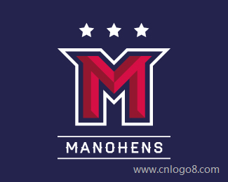 Manohens标志设计
