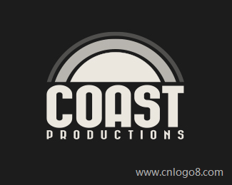 Coast制作公司标志设计