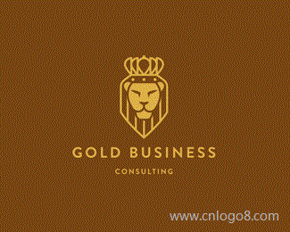 黄金业务标志设计