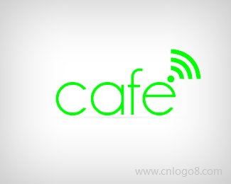 无线上网咖啡厅LOGO