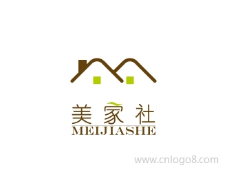 北京美家社住宅装饰企业标志