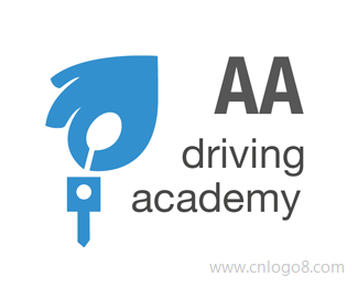 AA驾校logo设计标志设计
