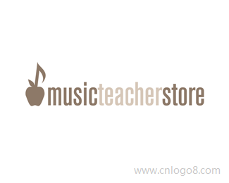 音乐教师商店标志设计