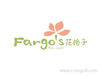 花格子Fargo's（Tea café）标志设计