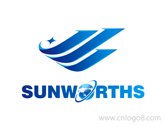 SUNWORTHS商标设计