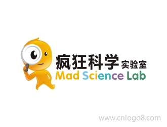疯狂科学实验室企业标志