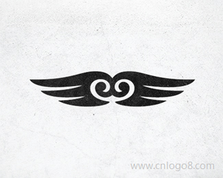 翅膀图标标志设计
