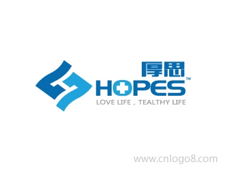 中文：厚思；英文：Hopes设计