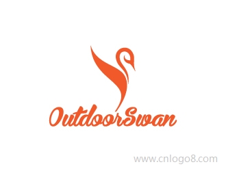 outdoorswan标志设计